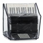 Akkordeon Abdeckhaube Staubschutz Cover Transparent, 48-Bässe 