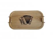 Steirische Harmonika Brotzeitbox Lunchbox Brotdose Brotbox 