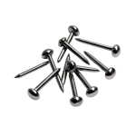 Balgpins 2,8 x 19 mm Chrom 12 Stück 
