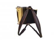 Steirische Harmonika Riemen braun 13-fach verstellbar 