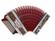Steirische Harmonika B es as des Novak Modell Superium Vollausstattung 