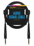 Gitarrenkabel 0.3m Klinkenkabel Instrumentenkabel Boston schwarz hochwertiges Audiokabel 