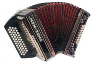 Lanzinger Harmonika 34 Classic Schwarz G C F B 