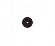 Gleichtonknopf "Waffel" Wenge 