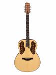 WoidBua Akustikgitarre WB-600-S Fichte Vollmassiv mit Preamp & Case 
