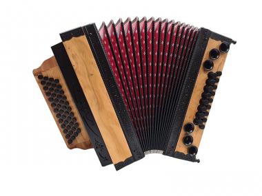 WoidBua Harmonika Modell Eibe-Black G C F B 