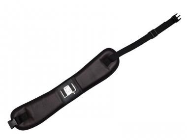 Steirische Harmonika Hüftgurt Hüft-Tragesystem Leder braun inkl. Halteplatte 