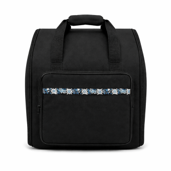 Steirische Harmonika Tasche Rucksack EDELWEISS DELUXE-PRO für 4-reihige Harmonikas 