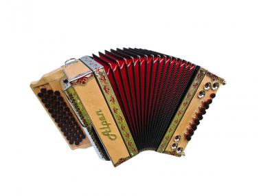 Steirische Harmonika Alpen Compact Birke G C F B 
