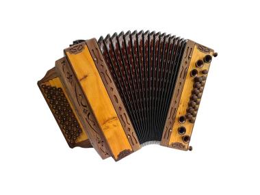 Steirische Harmonika WoidBua Eibe Mini G C F B 