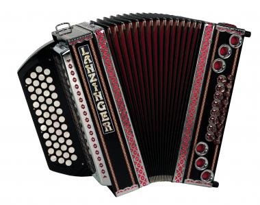 Lanzinger Harmonika 34 R Classic mit Register 