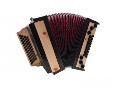 Steirische Harmonika WoidBua Modell Zirbe-Black G C F B 