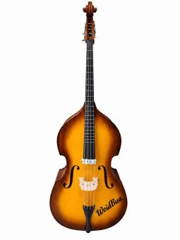 Oberkrainer Kontrabass Vollmassiv 1/2 Sunburst bundiert inkl. Gigbag 