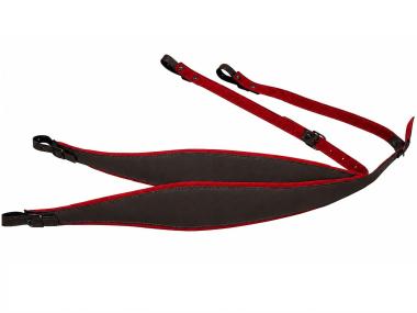 Harmonikariemen Comfort XXL braun/rot 