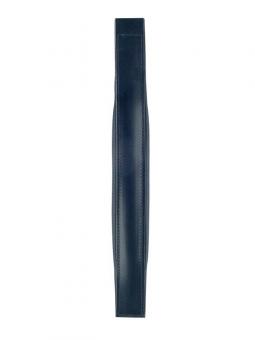 Akkordeon-Bassriemen, 32-72 Bässe, 45x4,2/5,5cm, Leder, schwarz 