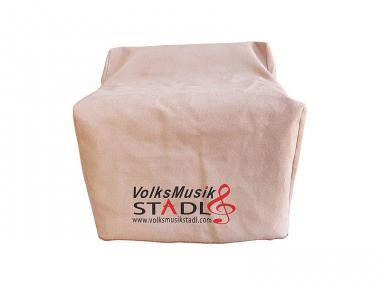 Steirische Harmonika Abdeckhaube Cover Beige Vintage für 4-reihige Harmonika 