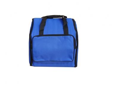 Steirische Harmonika Tasche Rucksack DELUXE-PRO BLAU für 3-reihige Harmonikas 