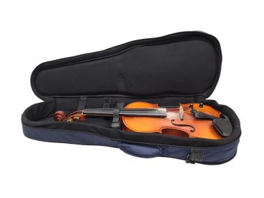 Geigentasche Violine 3/4 Gigbag 19 mm Polsterung Rucksackgurte dunkelblau VSC-34-DB 