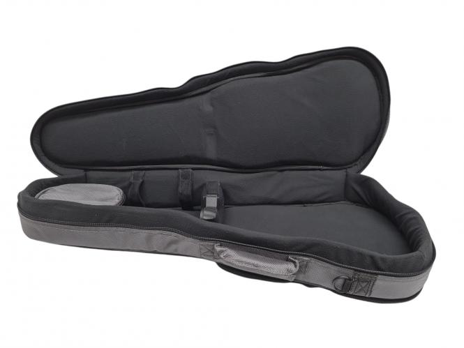 Geigentasche Violine 3/4 Gigbag 19mm Polsterung Rucksackgurt anthrazit VSC-34-CG 