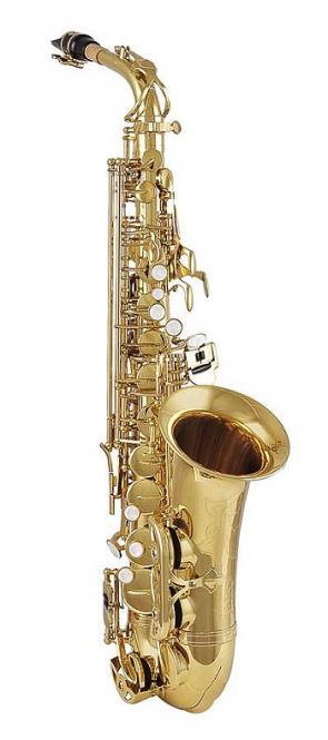 Alt Saxophon Es Belcanto BX-600 – Goldlack mit Koffer & Mundstück 