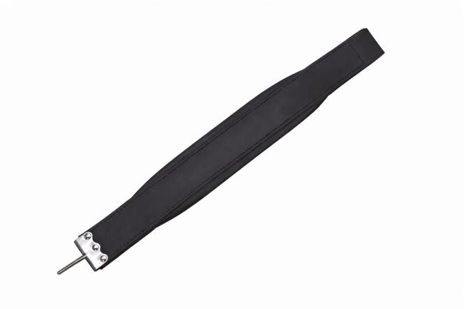 Akkordeon-Bassriemen, 80-120 Bässe, Leder, schwarz 