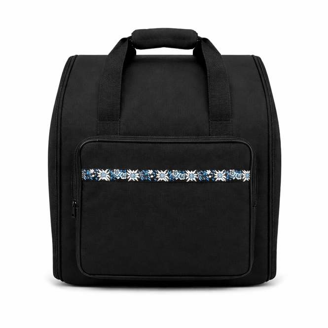 Steirische Harmonika Tasche Rucksack EDELWEISS DELUXE-PRO für 4-reihige Harmonikas 