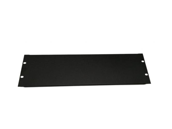 3 HE Rackblende 19 Zoll Metall schwarz Rack-Panel Boston RK-3-L 