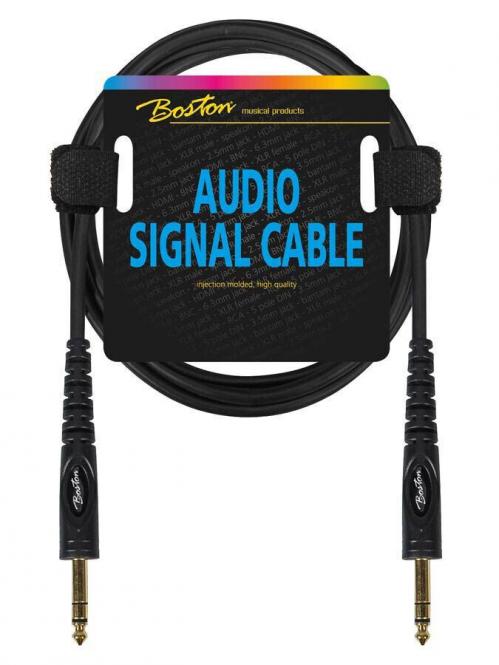 Gitarrenkabel 0.3m Klinkenkabel Instrumentenkabel Boston schwarz hochwertiges Audiokabel 