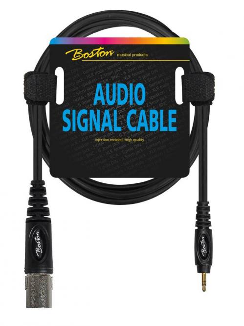 Audiokabel XLR male auf 3.5mm Stereoklinke 0,75 Meter 