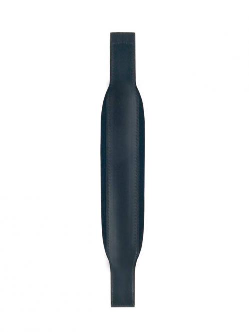 Akkordeon-Bassriemen, 72-120 Bässe, 55x4,2/6,0cm, Leder, schwarz 