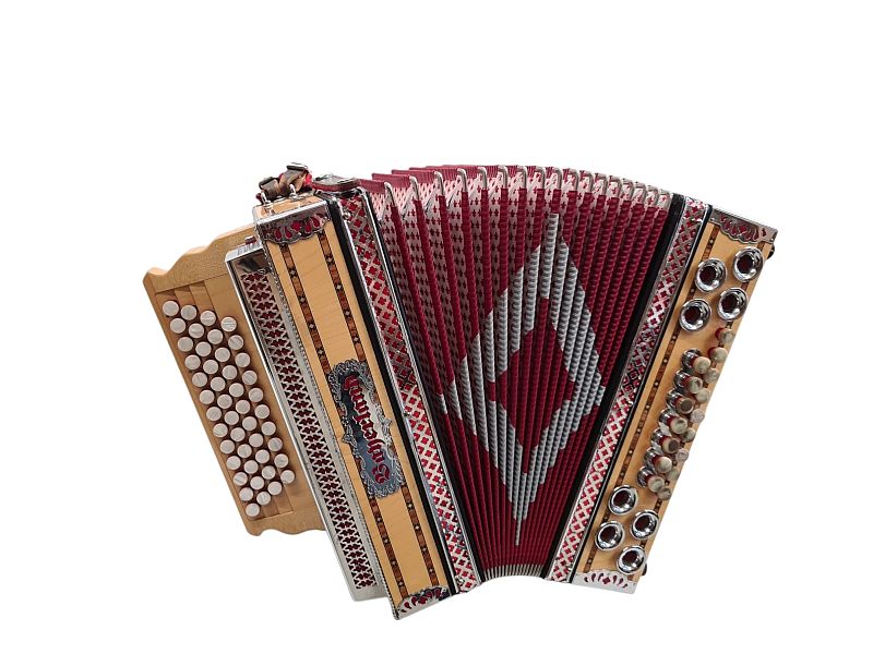 Harmonikariemen Comfort braun