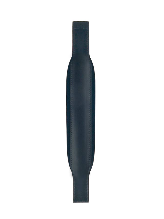 Akkordeon-Bassriemen, 72-120 Bässe, 55×4,2/6,0cm, Leder, schwarz