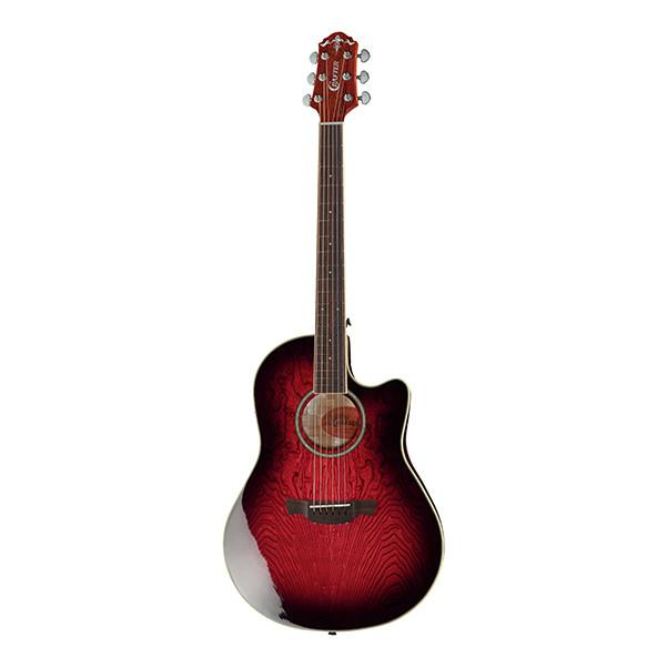 Crafter Gitarre Wood Bowl WB-400 RS inkl. Case